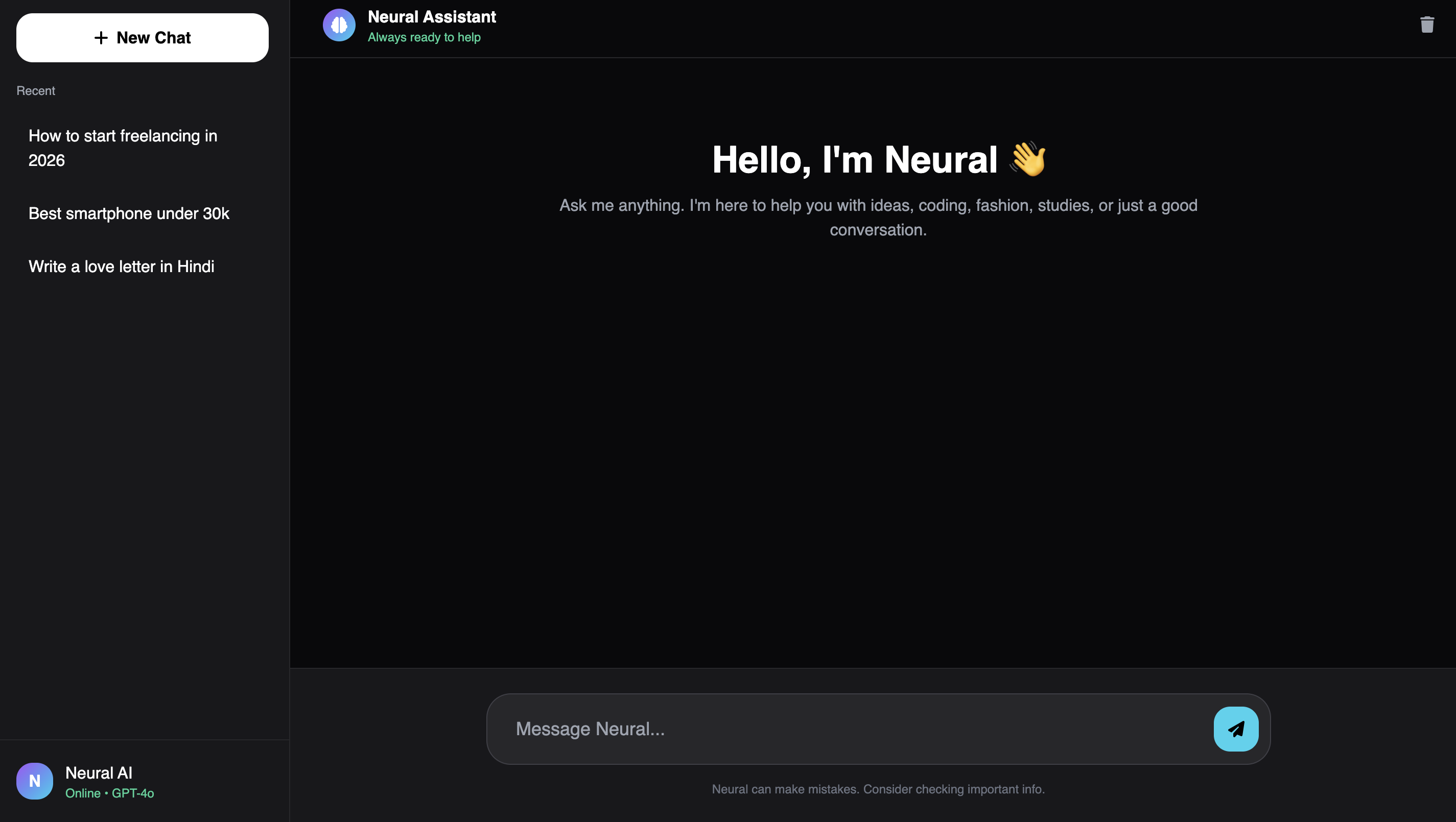 AI Chat Assistant
